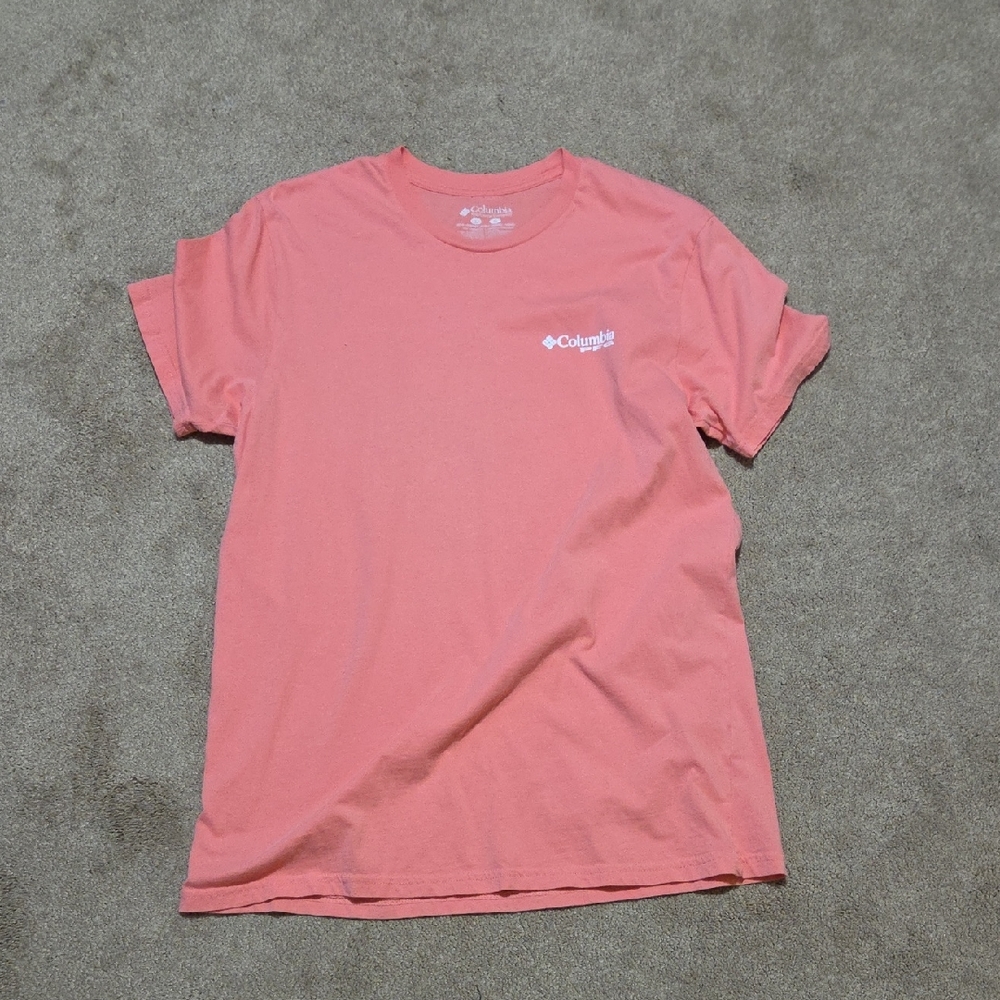 Columbia Salmon Pink Tee